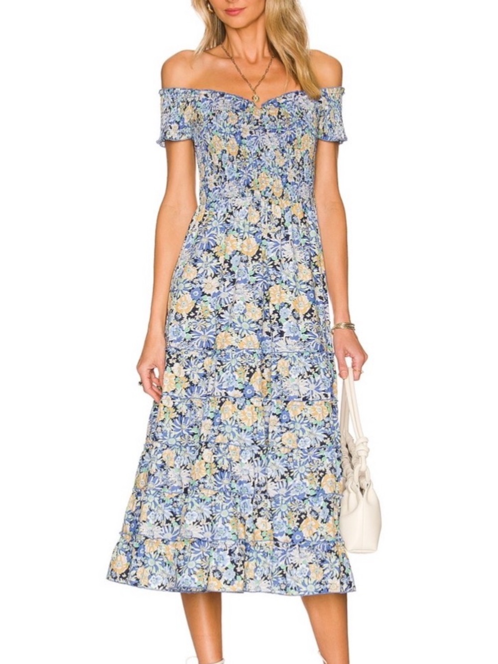 Summer Midi Dress - SIZE M - Worn Once and Dry Cleaned - REVOLVE
